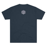 White CWC Chargers Tri-Blend Crew Tee