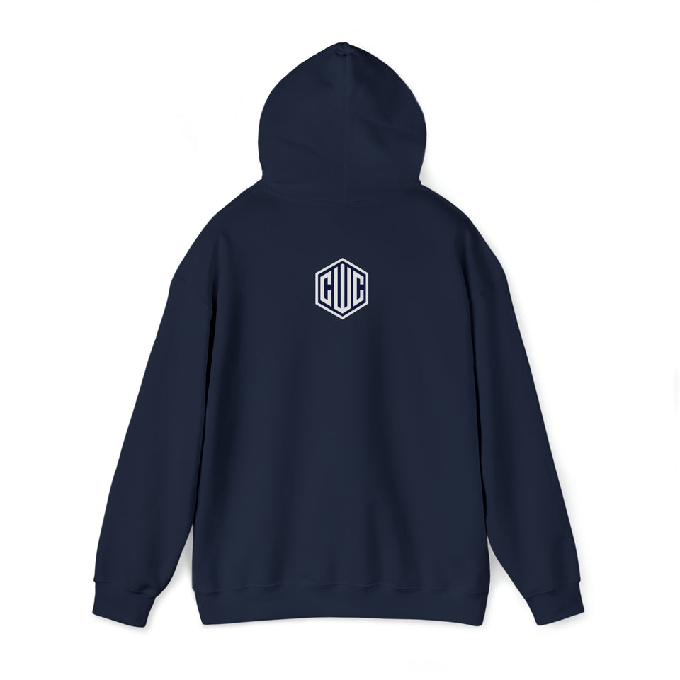 White CWC Hooded Sweatshirt