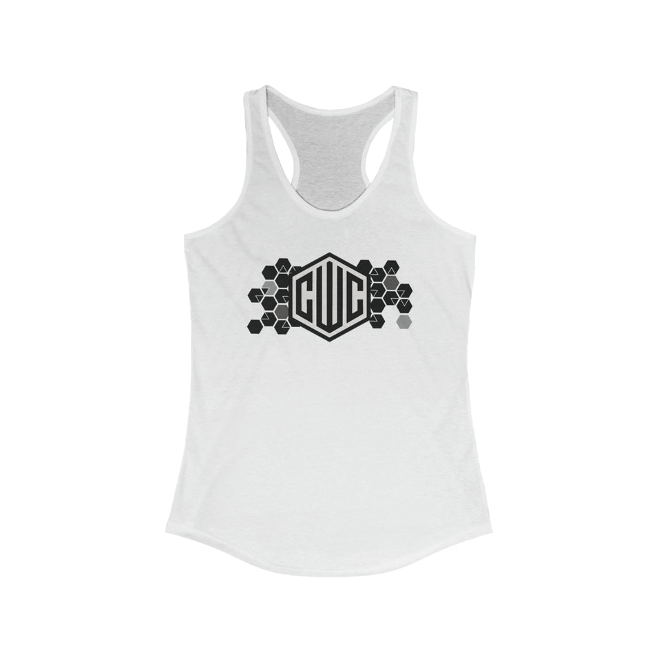 Black CWC Women's Chargers Racerback Tank