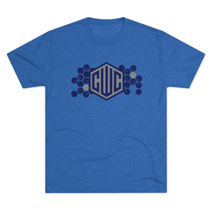 Blue CWC Chargers Tri-Blend Crew Tee