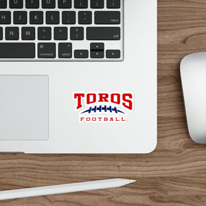 TOROS FOOTBALL Die-Cut Stickers