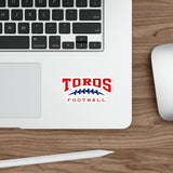 TOROS FOOTBALL Die-Cut Stickers