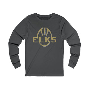 Elks Football Jersey Long Sleeve Tee