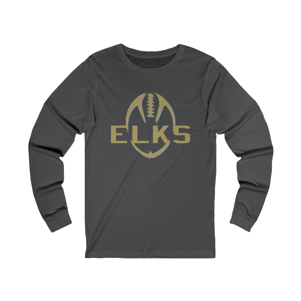 Elks Football Jersey Long Sleeve Tee