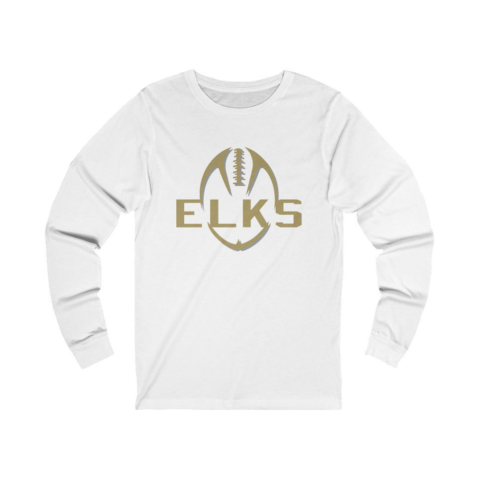 Elks Football Jersey Long Sleeve Tee