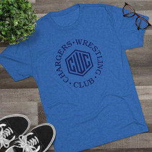 Navy CWC Chargers Tri-Blend Crew Tee