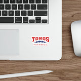 TOROS FOOTBALL Die-Cut Stickers