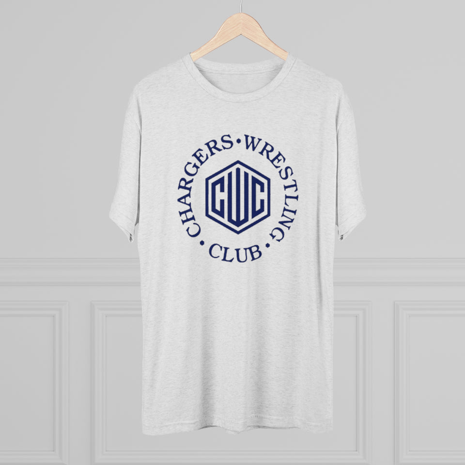 Navy CWC Chargers Tri-Blend Crew Tee