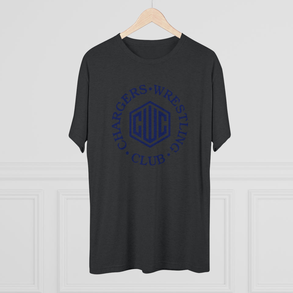 Navy CWC Chargers Tri-Blend Crew Tee