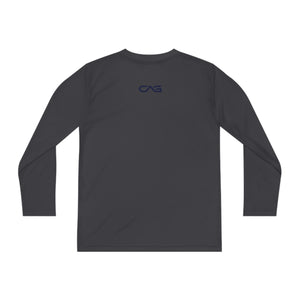 Youth RV Football Long Sleeve Competitor Tee