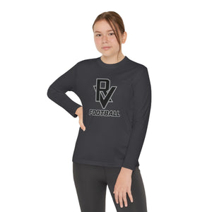 Youth RV Football Long Sleeve Competitor Tee