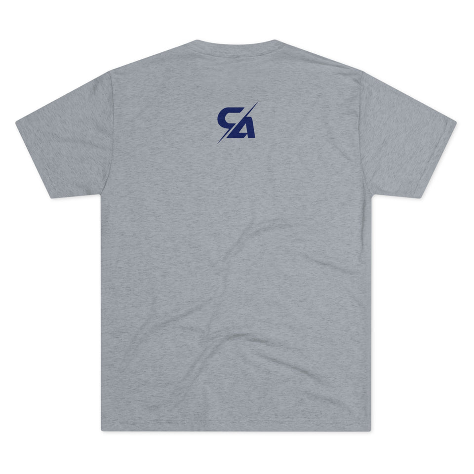 Navy CWC Chargers Tri-Blend Crew Tee