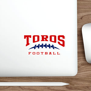 TOROS FOOTBALL Die-Cut Stickers