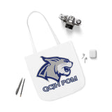 Wildcat Canvas Tote Bag, 5-Color Straps