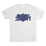 Blue CWC Chargers Tri-Blend Crew Tee