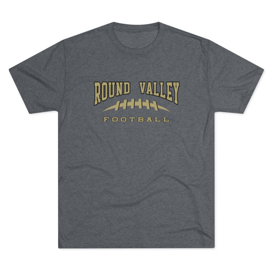 Round Valley Football Unisex Tri-Blend Crew Tee