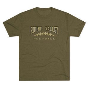 Round Valley Football Unisex Tri-Blend Crew Tee