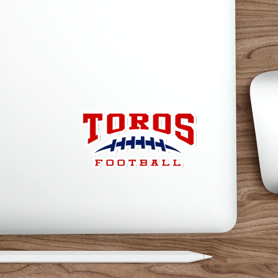 TOROS FOOTBALL Die-Cut Stickers