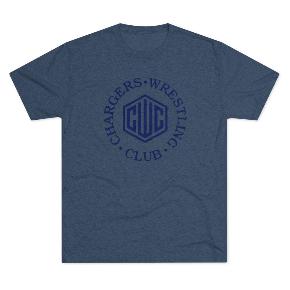 Navy CWC Chargers Tri-Blend Crew Tee