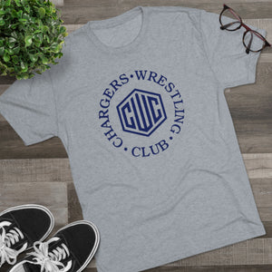 Navy CWC Chargers Tri-Blend Crew Tee