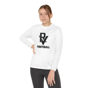 Youth RV Football Long Sleeve Competitor Tee