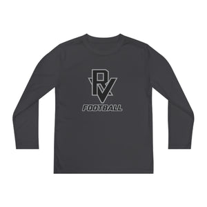 Youth RV Football Long Sleeve Competitor Tee