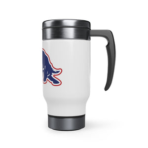 TOROS Stainless Steel Travel Mug with Handle, 14oz