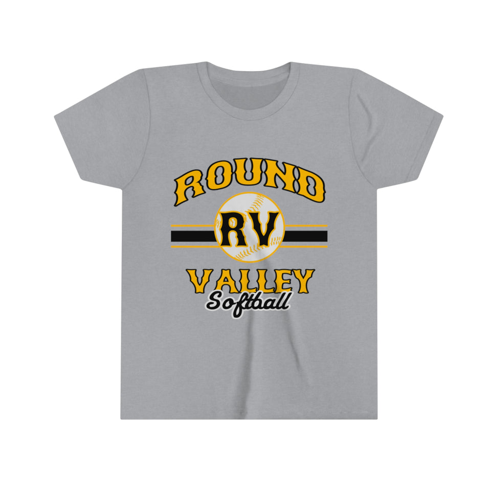 Youth Short Sleeve Softball Tee