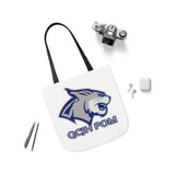 Wildcat Canvas Tote Bag, 5-Color Straps