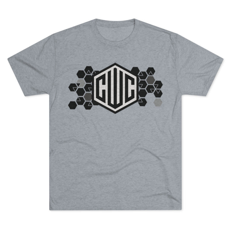 Black CWC Chargers Tri-Blend Crew Tee