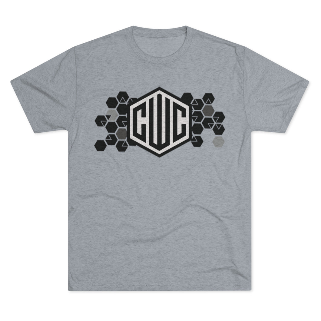 Black CWC Chargers Tri-Blend Crew Tee