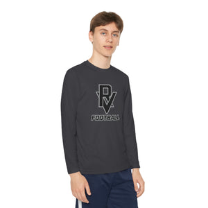 Youth RV Football Long Sleeve Competitor Tee