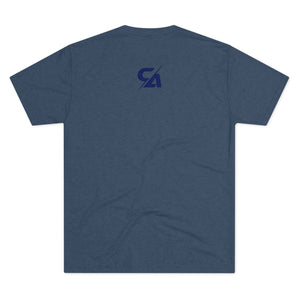 Navy CWC Chargers Tri-Blend Crew Tee