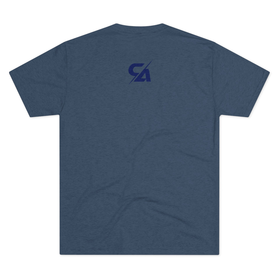 Navy CWC Chargers Tri-Blend Crew Tee