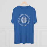 White CWC Chargers Tri-Blend Crew Tee