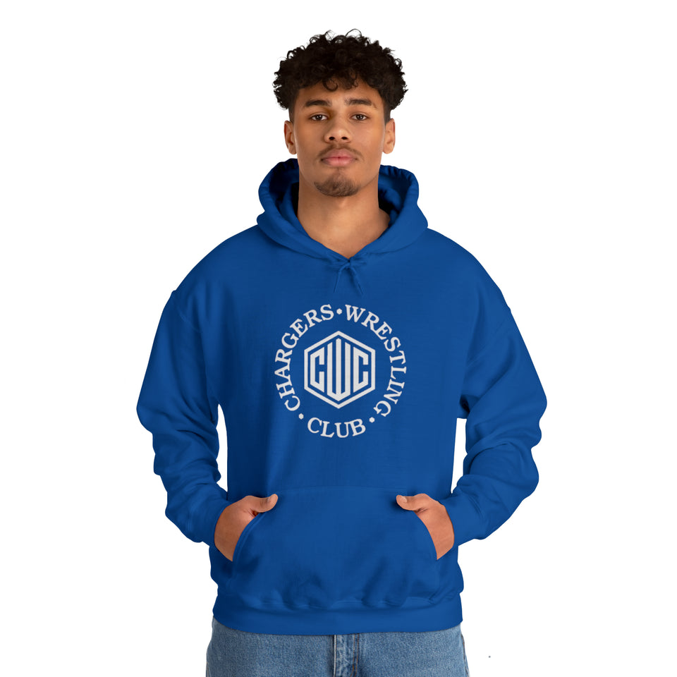 White CWC Hooded Sweatshirt