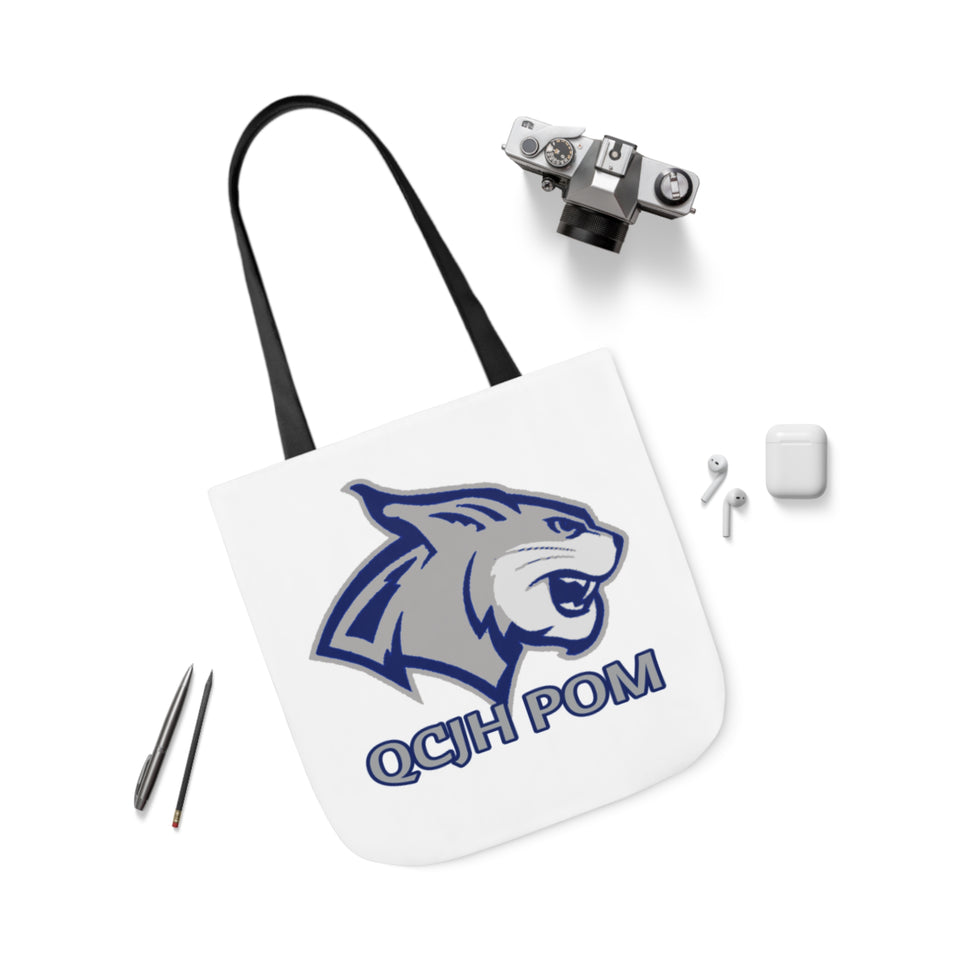 Wildcat Canvas Tote Bag, 5-Color Straps