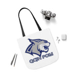 Wildcat Canvas Tote Bag, 5-Color Straps