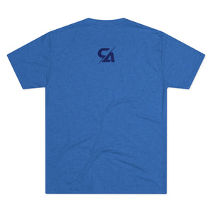 Navy CWC Chargers Tri-Blend Crew Tee