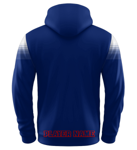 Sublimated Custom Mountain View Toros Fan Hoodie - BLUE