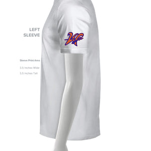 WHITE/ GRAPH _100 - SLEEVE_LEFT
