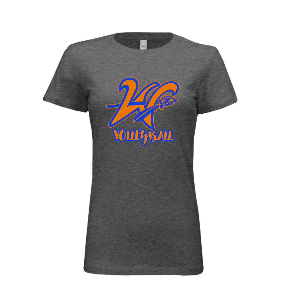 DRK GREY HEATHER - FRONT