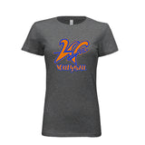 DRK GREY HEATHER - FRONT