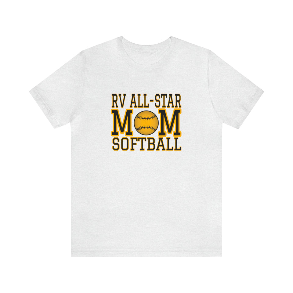 RV Softball All-Star Mom Short Sleeve Tee