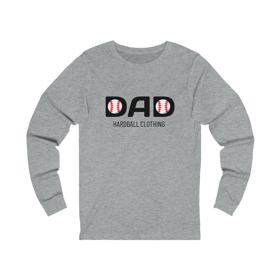 Baseball Dad Long Sleeve Tee