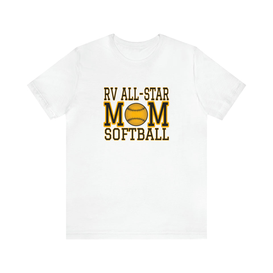 RV Softball All-Star Mom Short Sleeve Tee