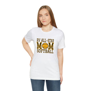 RV Softball All-Star Mom Short Sleeve Tee