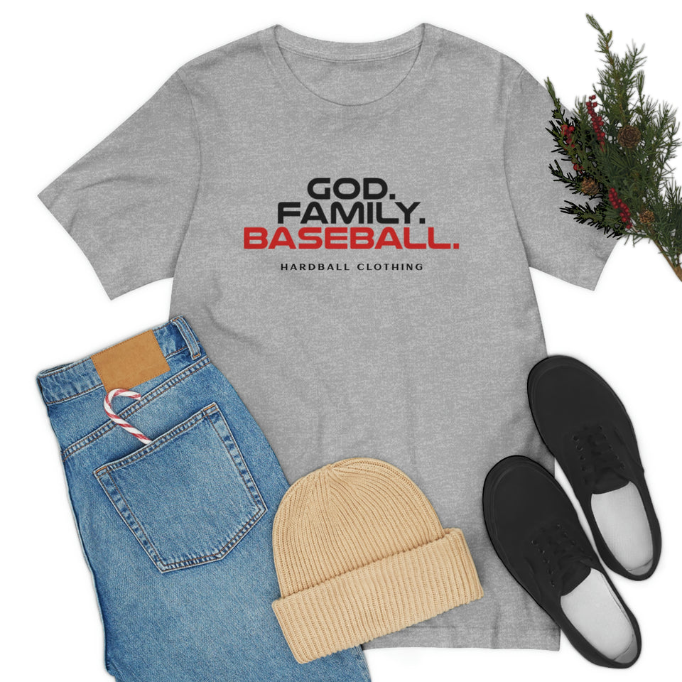 God. Family. Baseball.