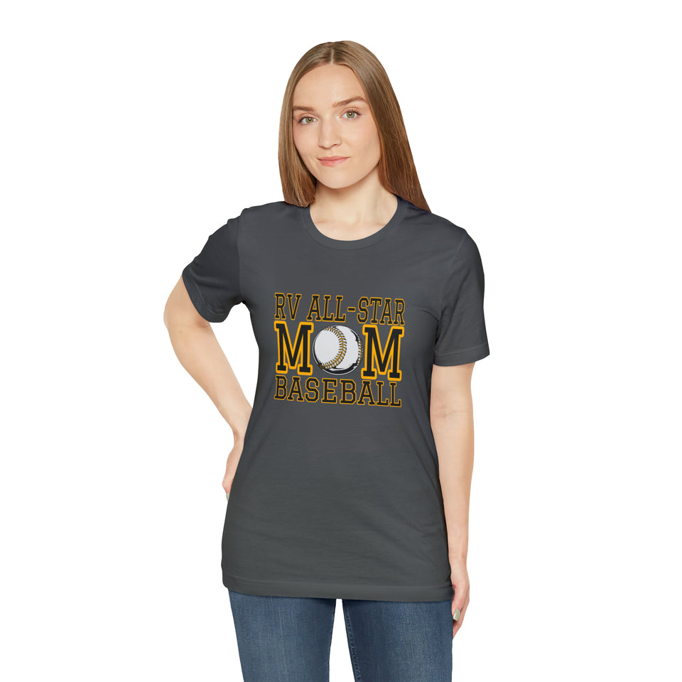 RV Baseball All-Star Mom Short Sleeve Tee